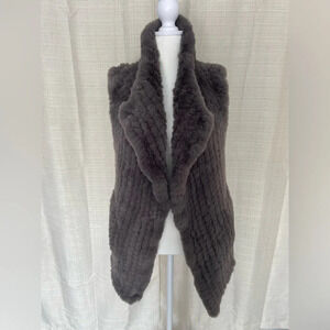 COPY - *NWT* Women's Love Token Amy Faux Fur Vest - Sz. L - MSRP $163